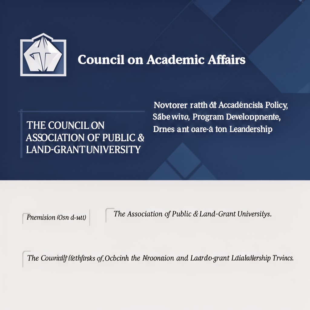 AI-generated illustration of Council on Academic Affairs