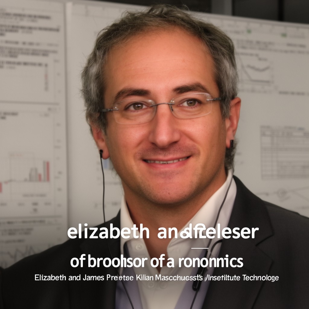 AI-generated illustration of Elizabeth and James Killian Professor of Economics at Massachusetts Institute of Technology