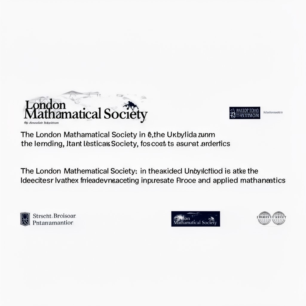 AI-generated illustration of London Mathematical Society