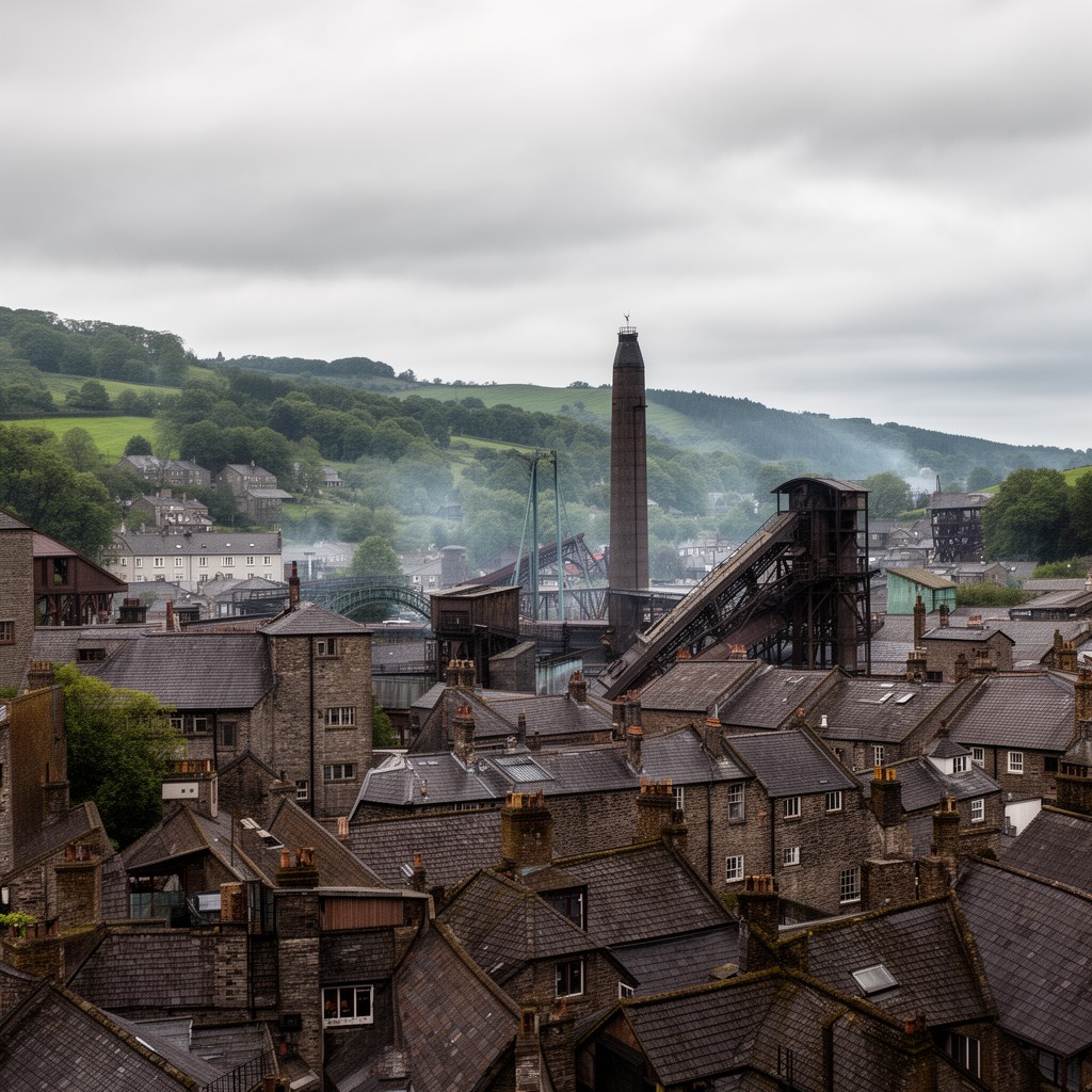 AI-generated illustration of Pontypool