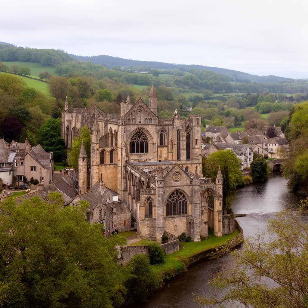 AI-generated illustration of Tintern