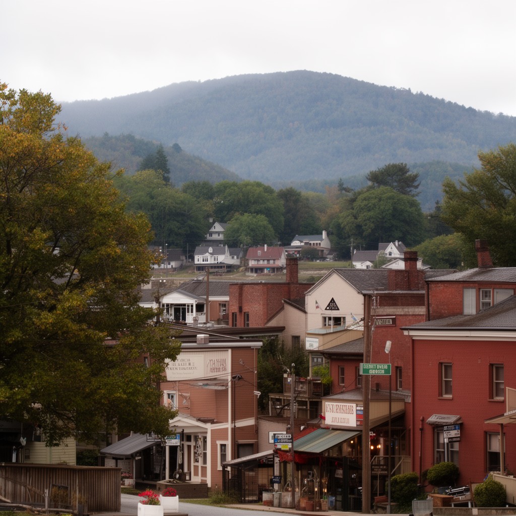AI-generated illustration of Chatham (village), New York
