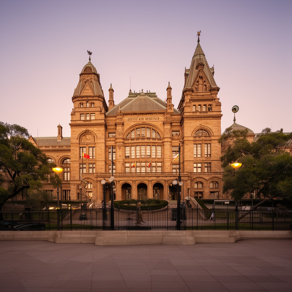 AI-generated illustration of Parliament of Western Australia