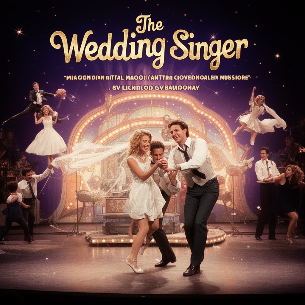 AI-generated illustration of The Wedding Singer