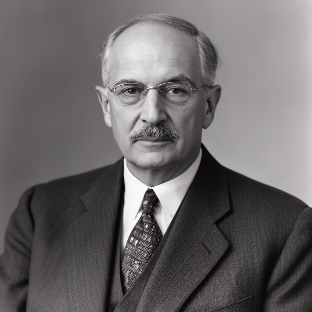AI-generated illustration of Arthur M. Schlesinger Sr.