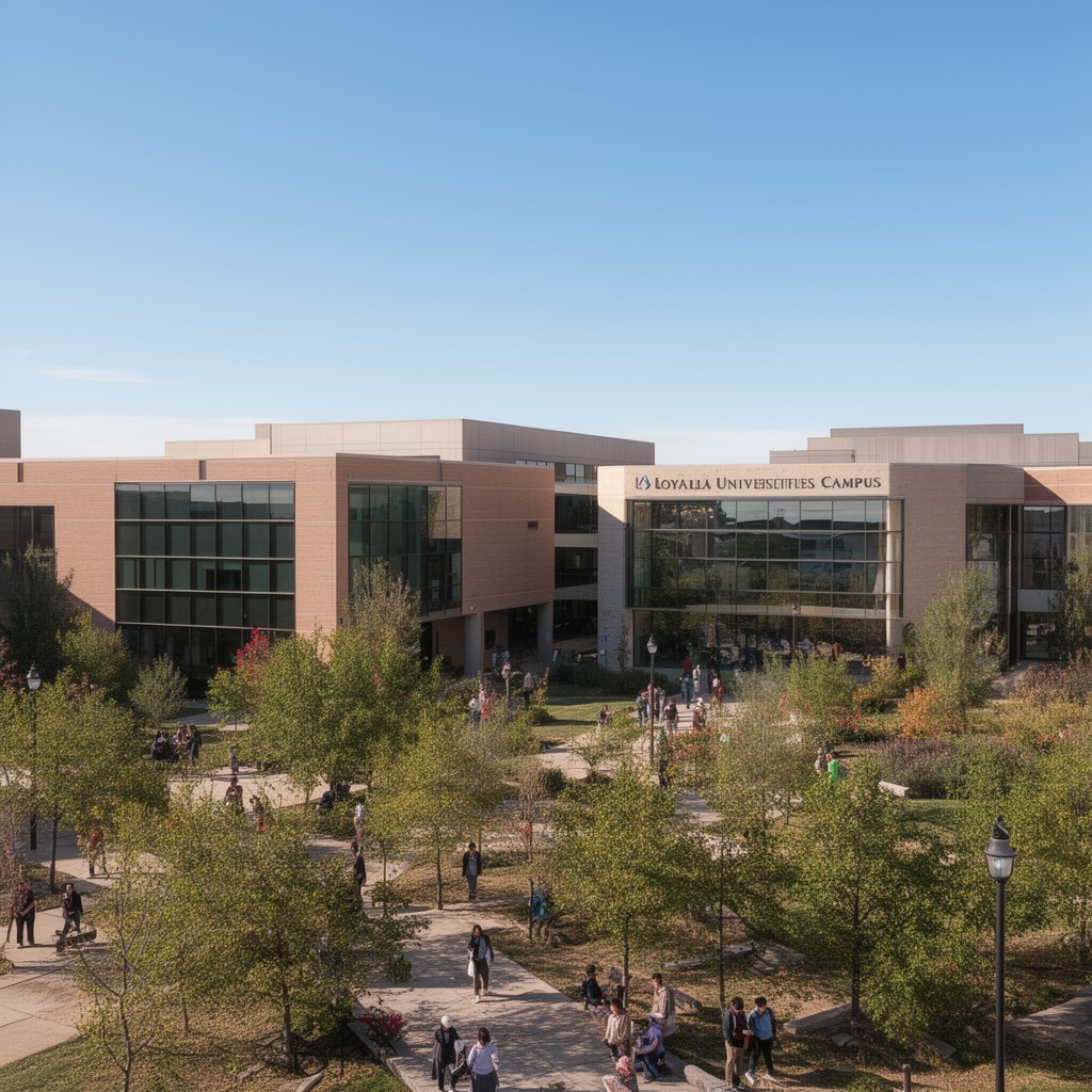 AI-generated illustration of Health Sciences Campus