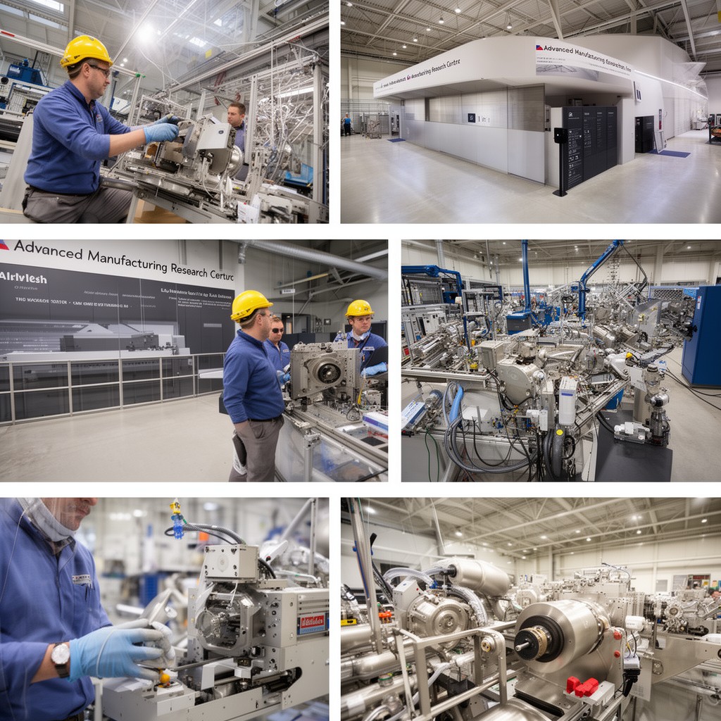AI-generated illustration of Advanced Manufacturing Research Centre