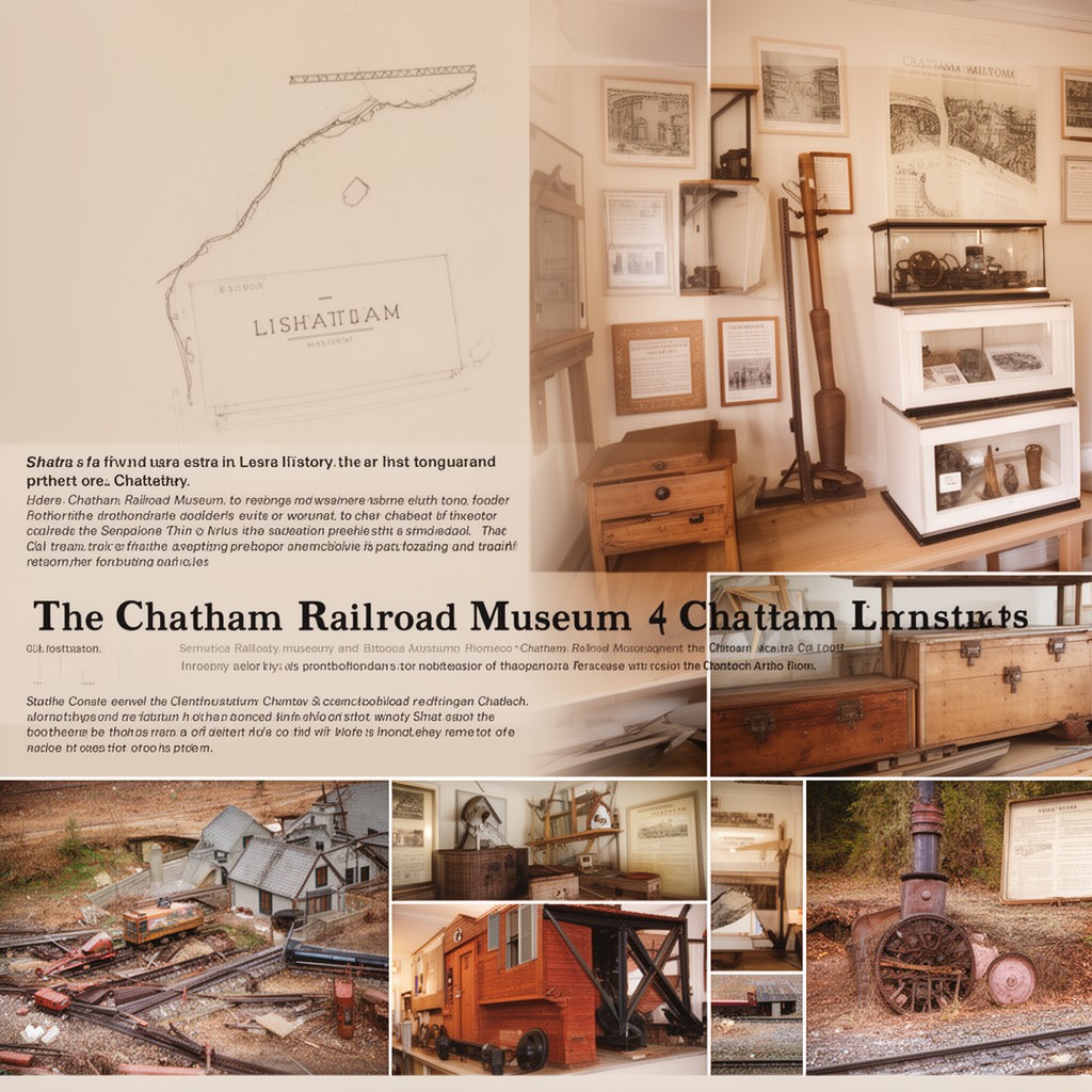 AI-generated illustration of Chatham Railroad Museum