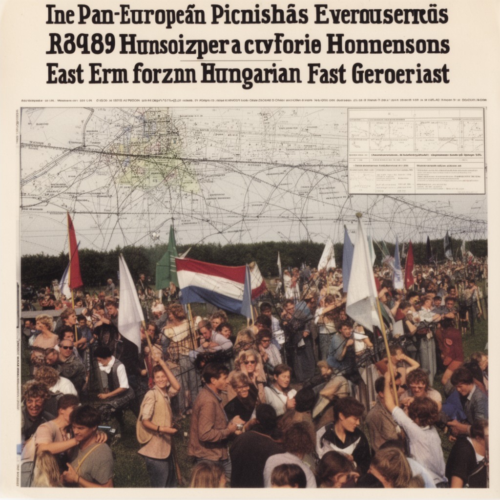 AI-generated illustration of Pan-European Picnic