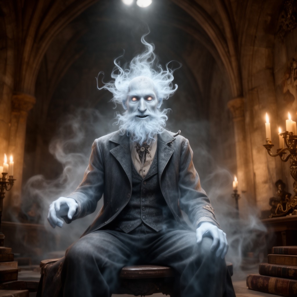 AI-generated illustration of Nearly Headless Nick