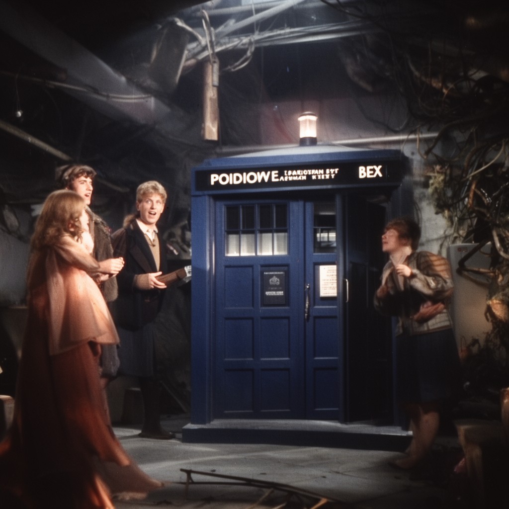 AI-generated illustration of An Unearthly Child