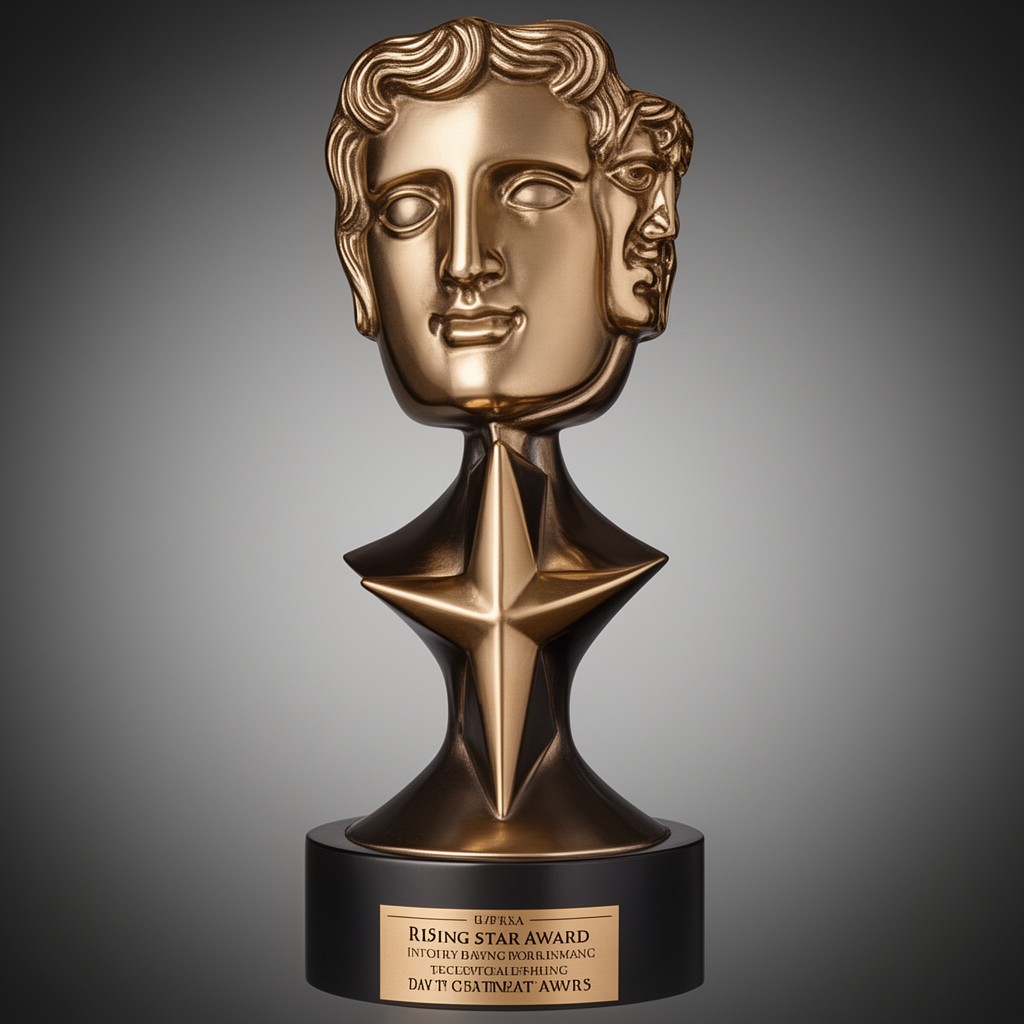 AI-generated illustration of Rising Star Award