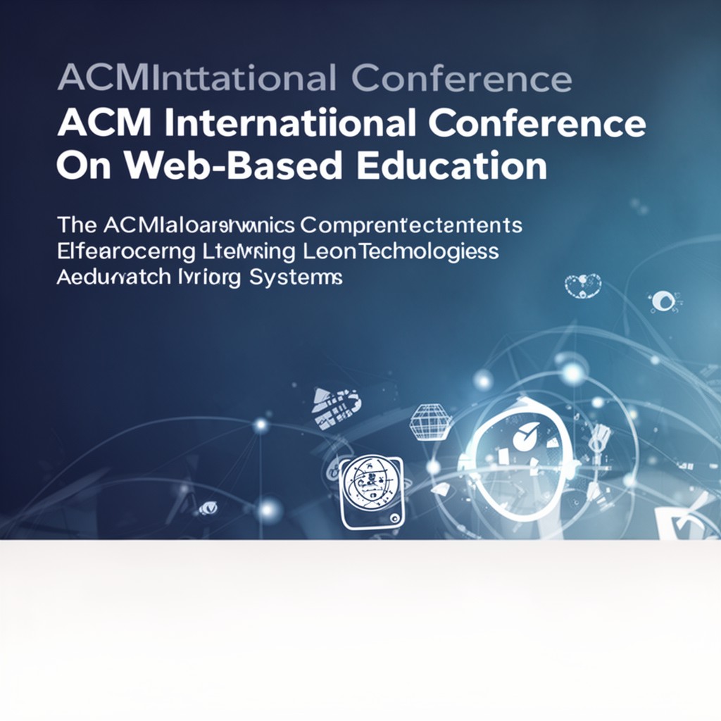 AI-generated illustration of ACM International Conference on Web-Based Education