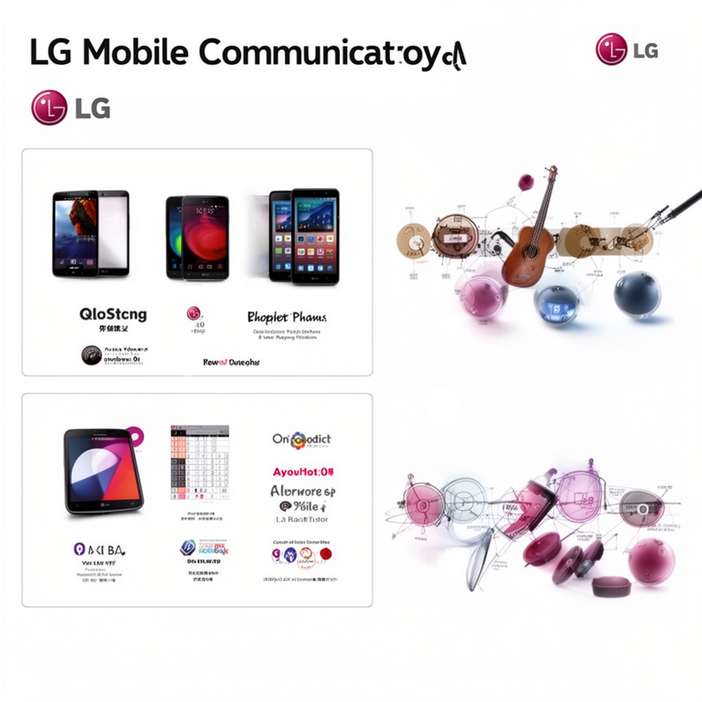 AI-generated illustration of LG Mobile Communications