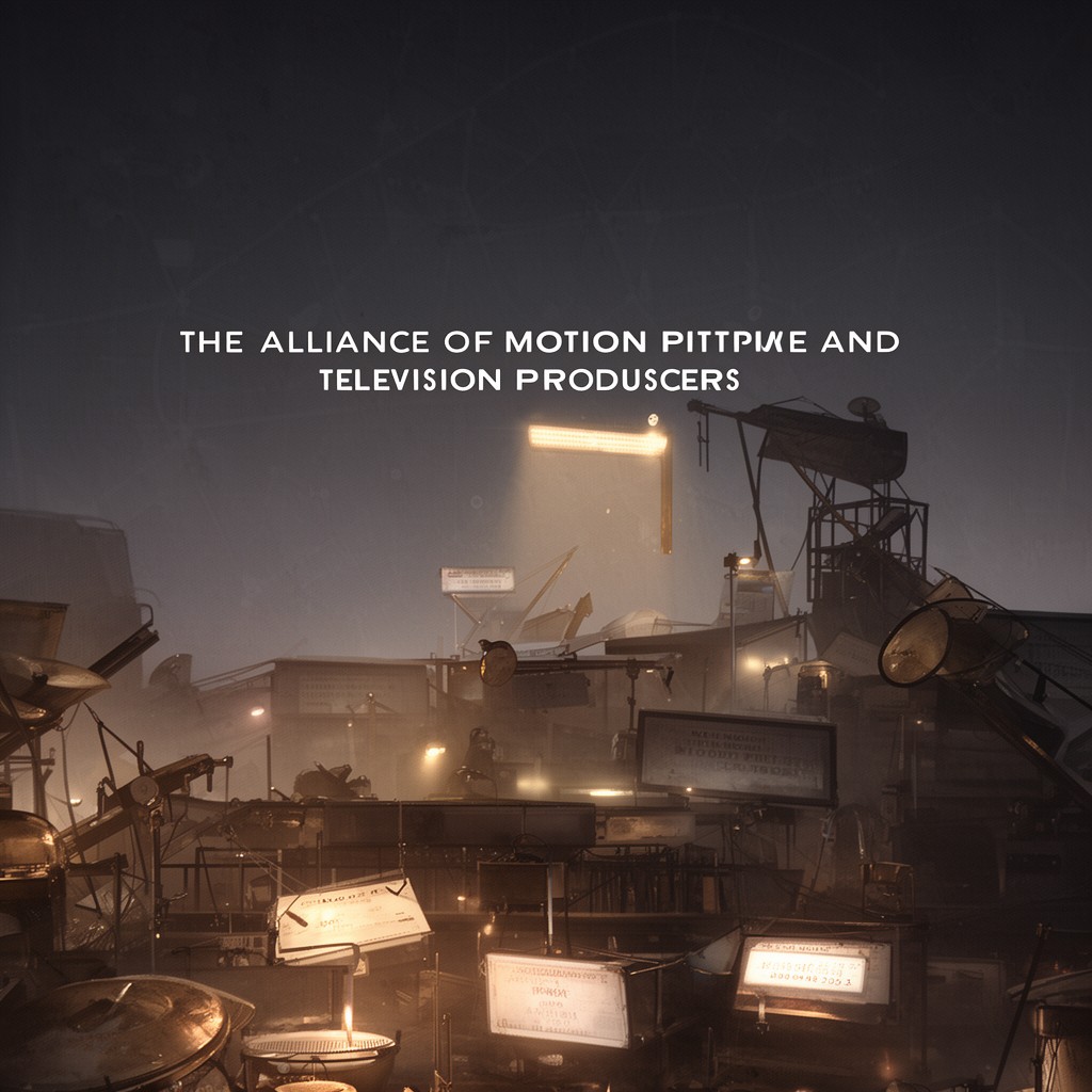 AI-generated illustration of Alliance of Motion Picture and Television Producers