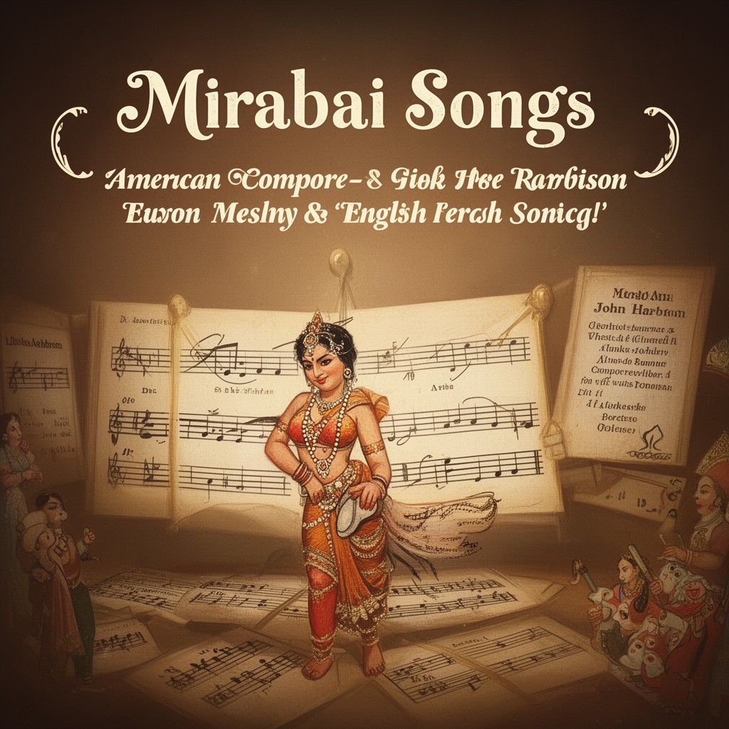 AI-generated illustration of Mirabai Songs