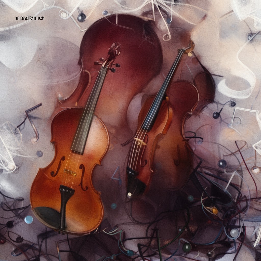 AI-generated illustration of Viola Concerto