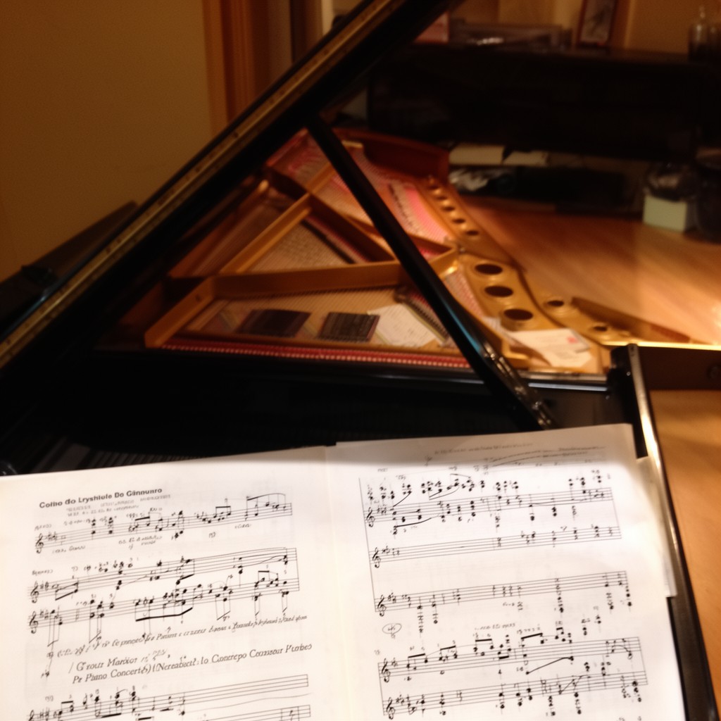 AI-generated illustration of Piano Concerto