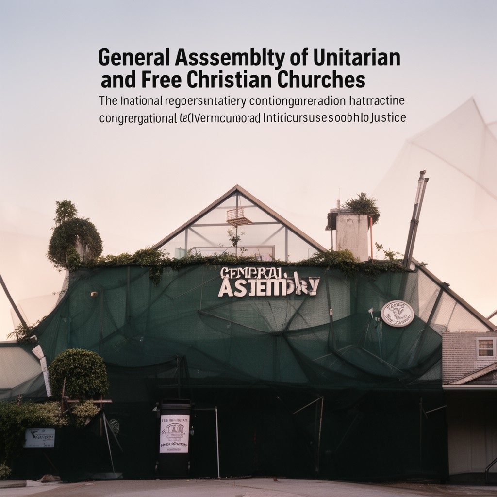 AI-generated illustration of General Assembly of Unitarian and Free Christian Churches