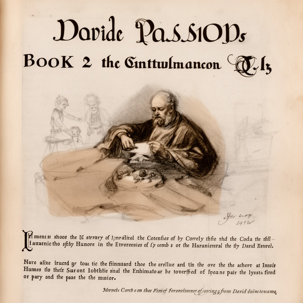 AI-generated illustration of Book 2: Of the Passions