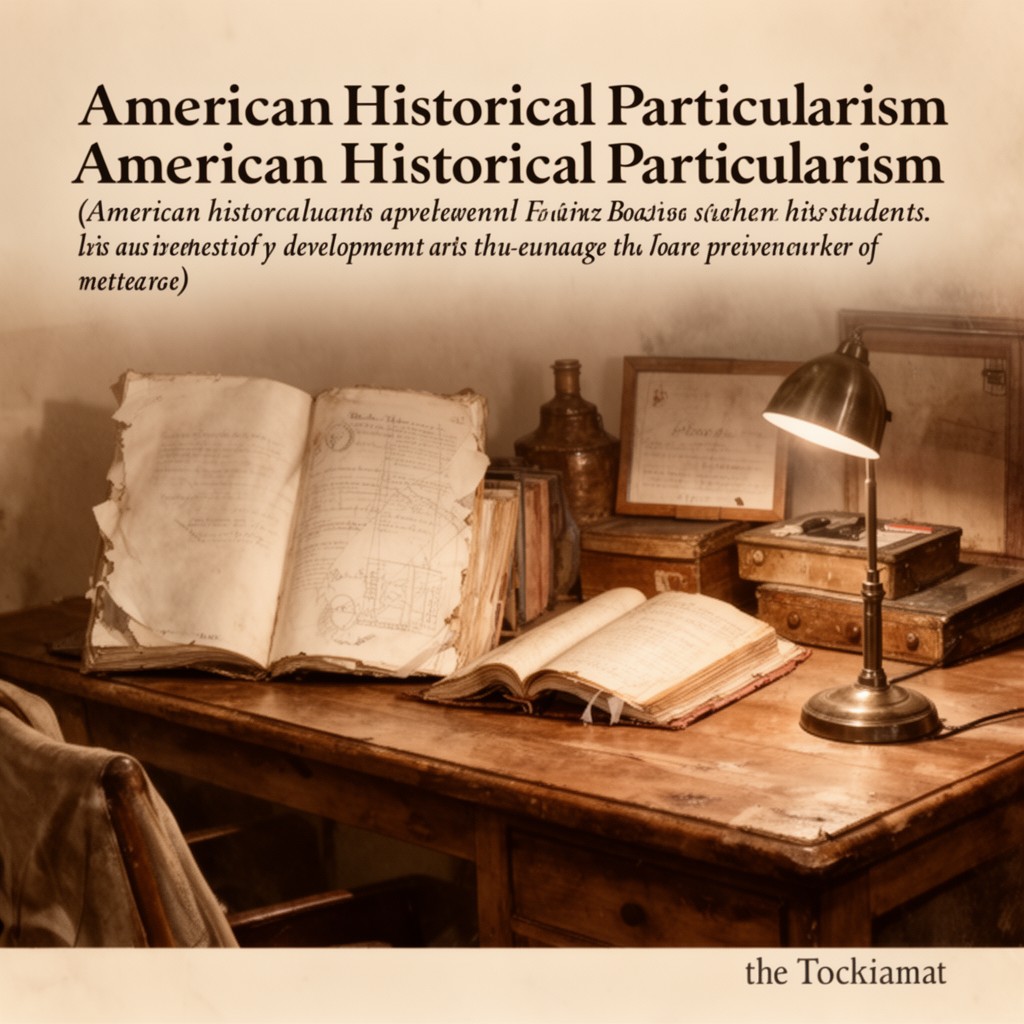 AI-generated illustration of American historical particularism