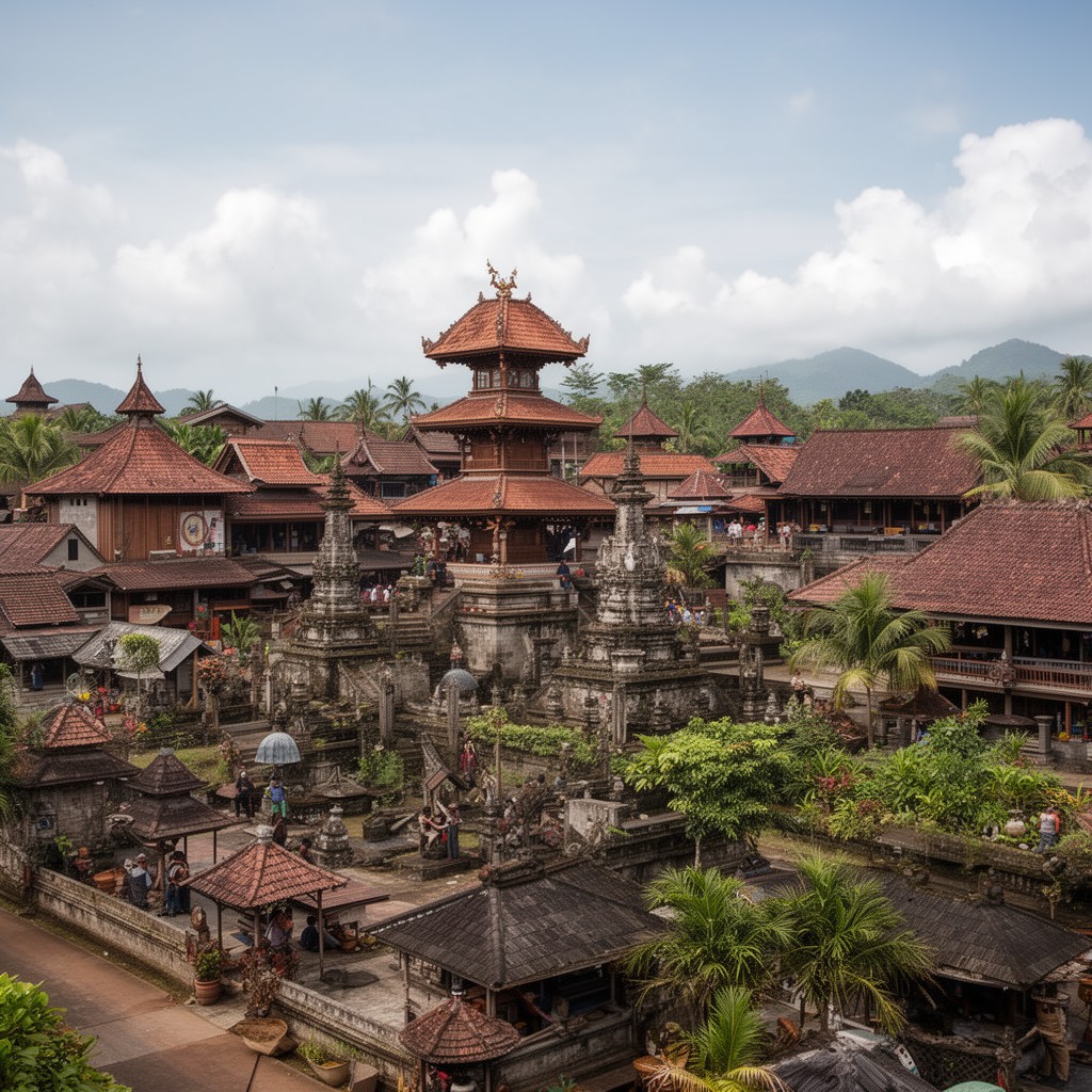 AI-generated illustration of Mataram