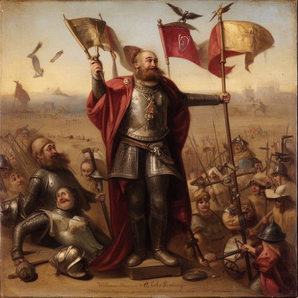 AI-generated illustration of William Marshal, 1st Earl of Pembroke