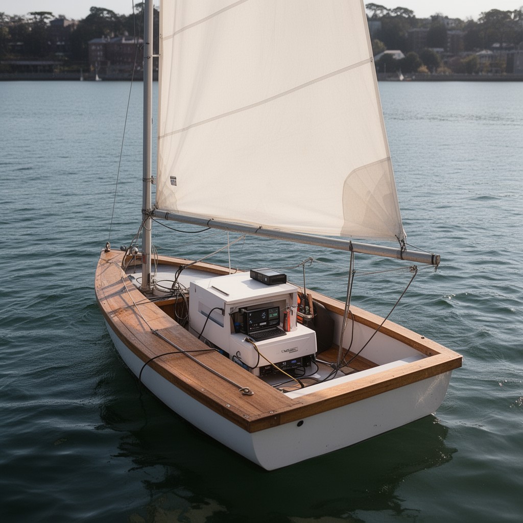 AI-generated illustration of Tech Dinghy