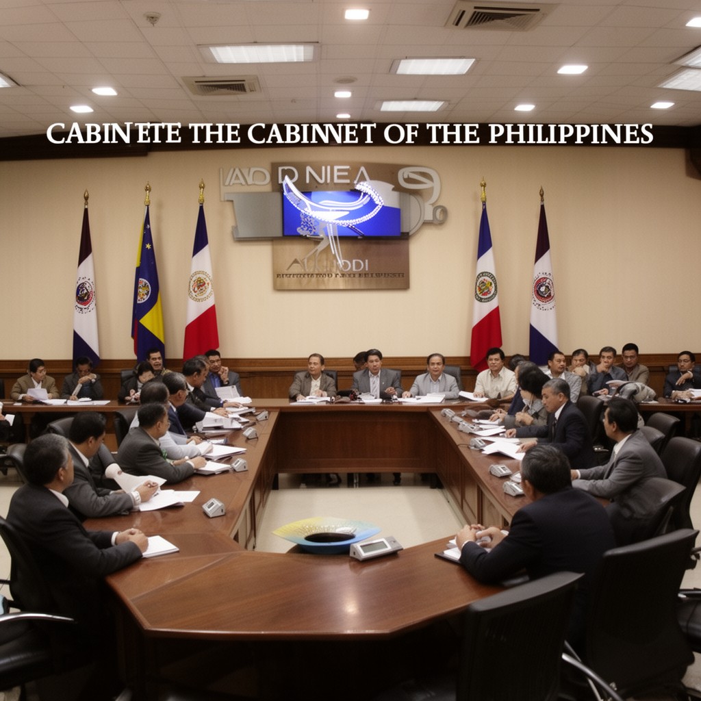 AI-generated illustration of Cabinet of the Philippines