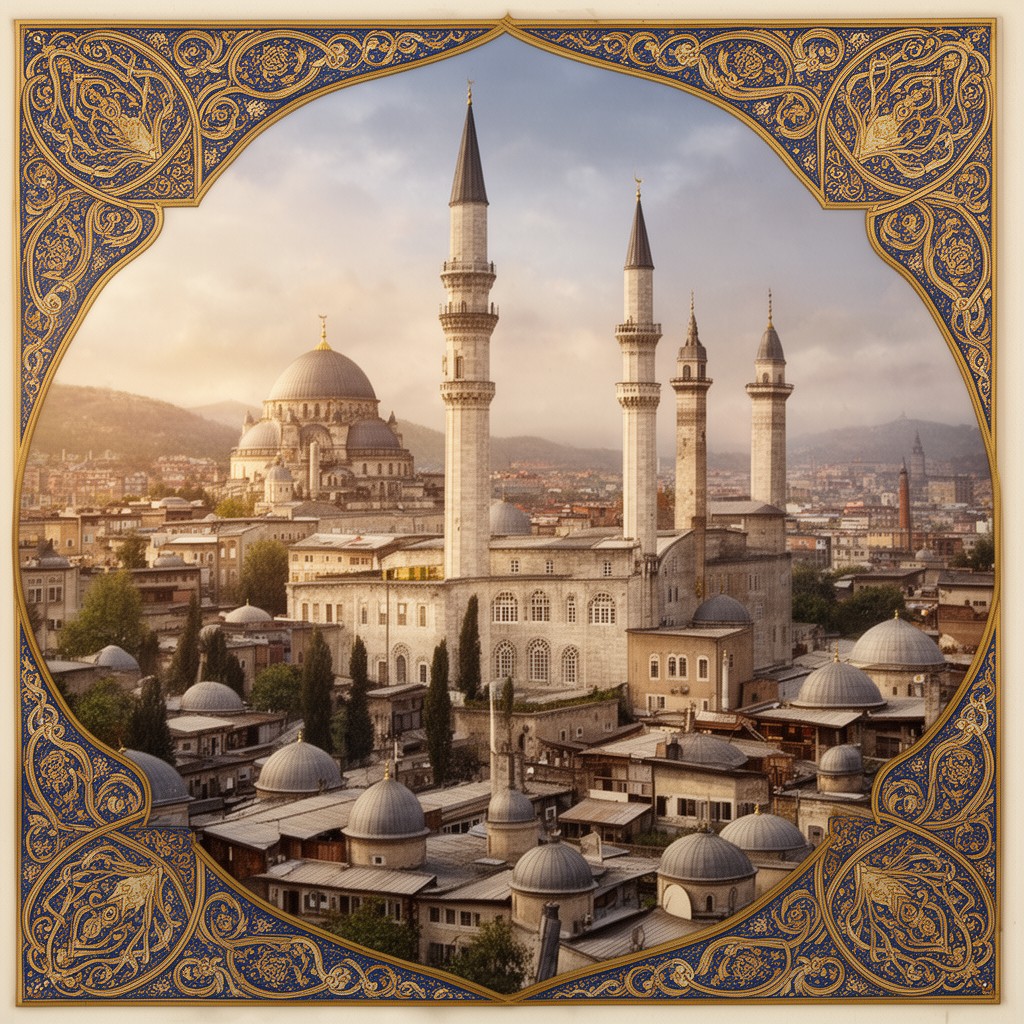 AI-generated illustration of Ottoman culture