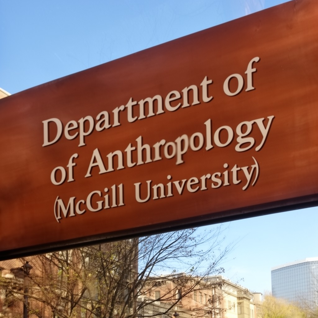AI-generated illustration of Department of Anthropology (McGill University)