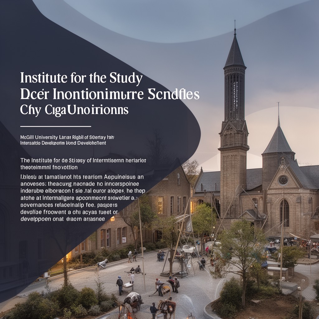 AI-generated illustration of Institute for the Study of International Development (McGill University)