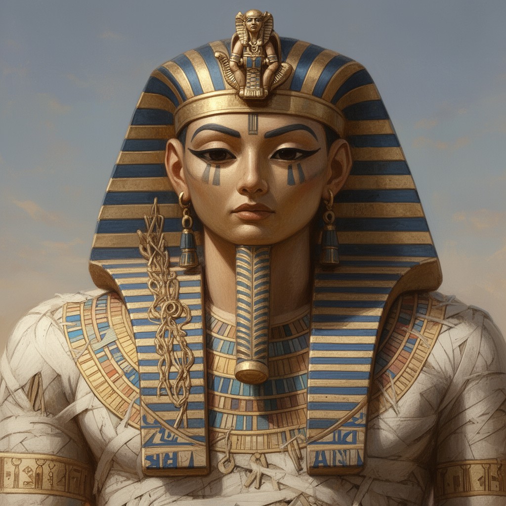 AI-generated illustration of Osiris