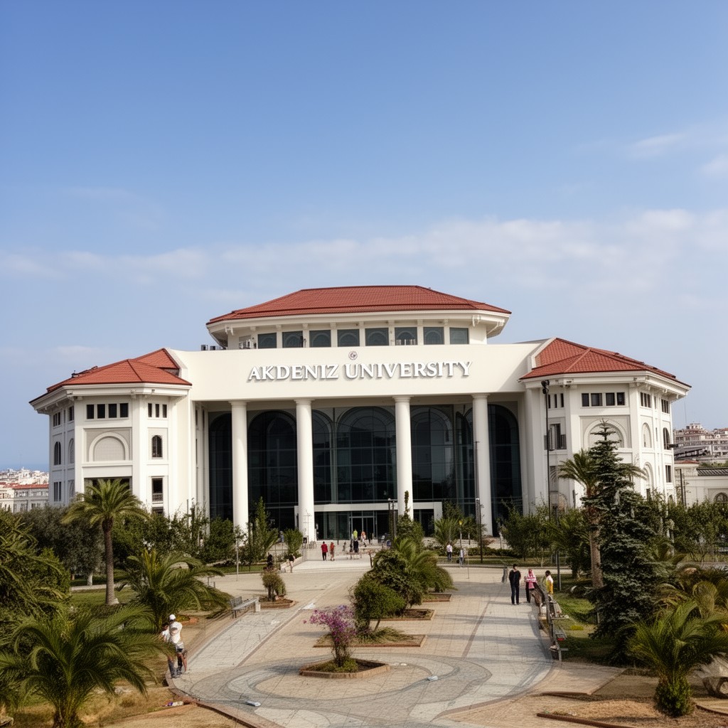 AI-generated illustration of Akdeniz University
