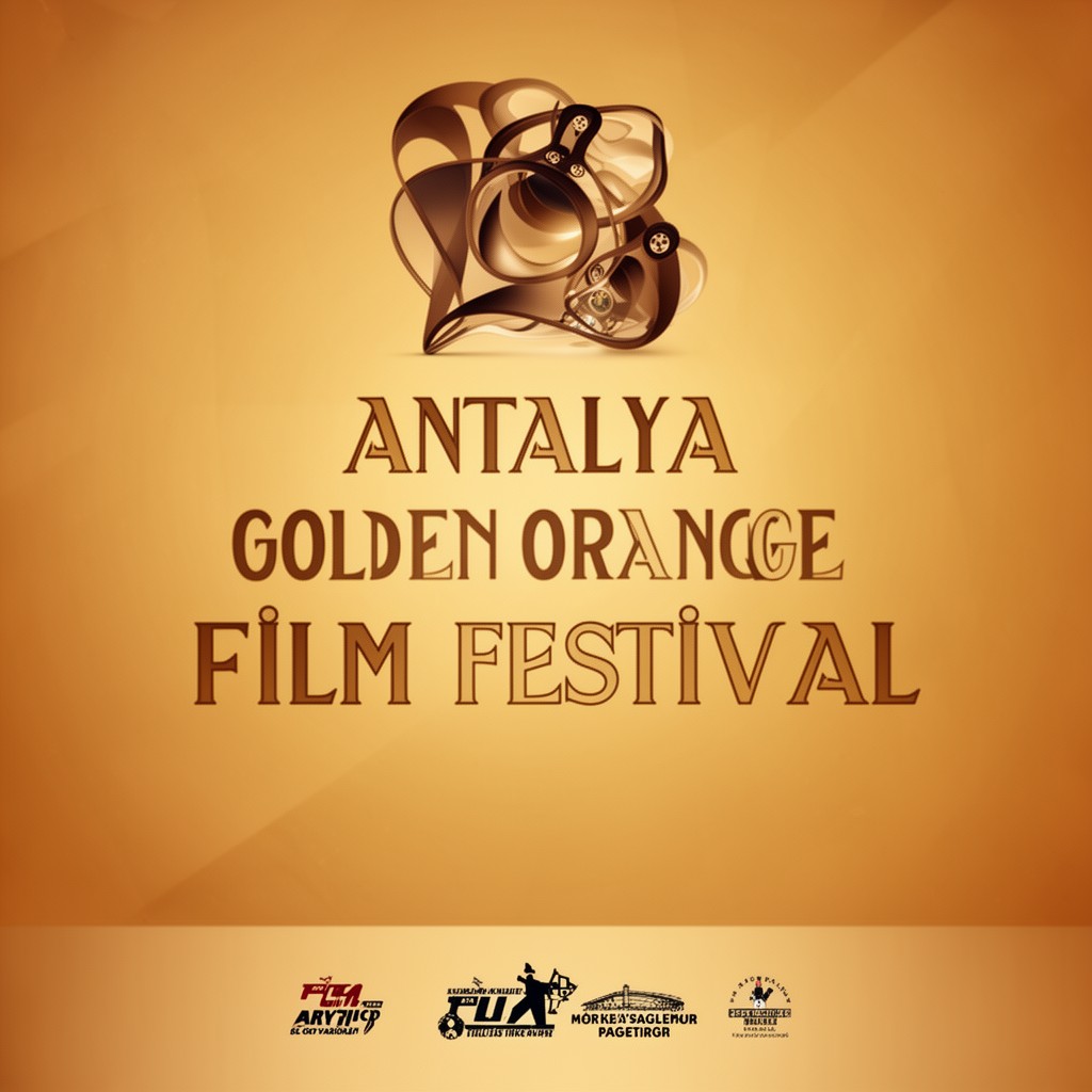 AI-generated illustration of Antalya Golden Orange Film Festival