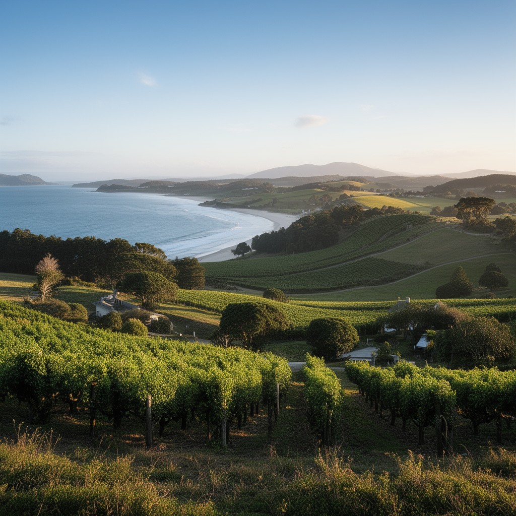 AI-generated illustration of Bay of Plenty