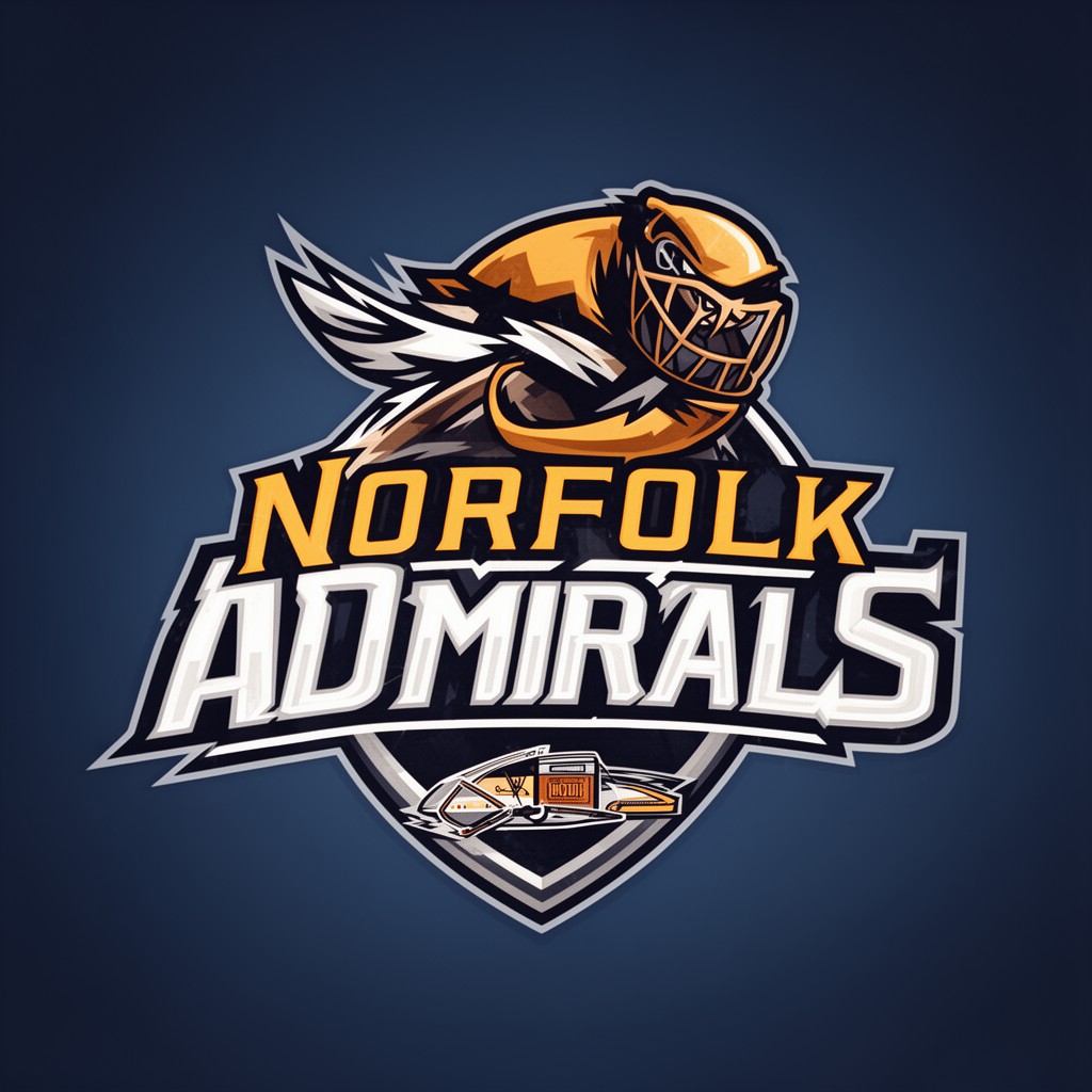 AI-generated illustration of Norfolk Admirals