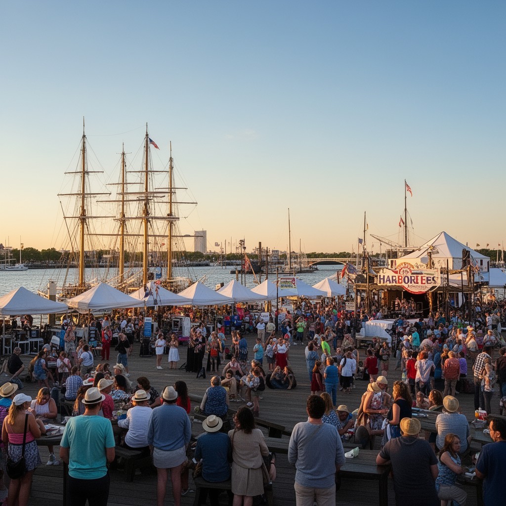 AI-generated illustration of Harborfest
