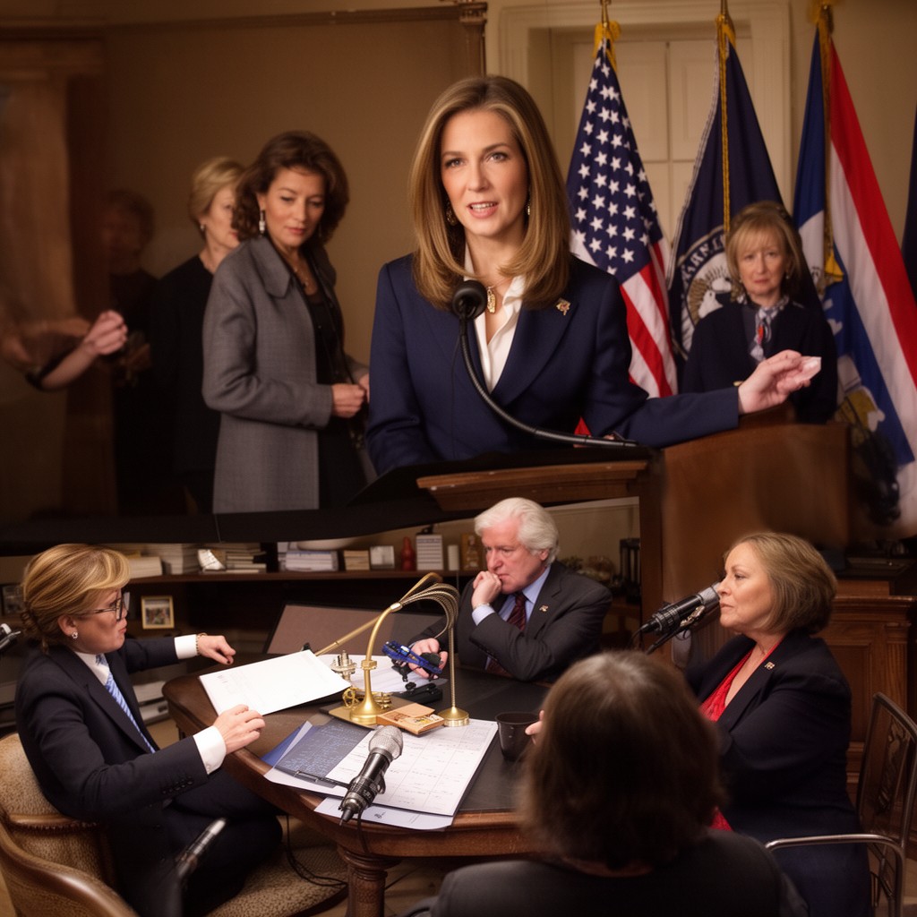 AI-generated illustration of Madam Secretary