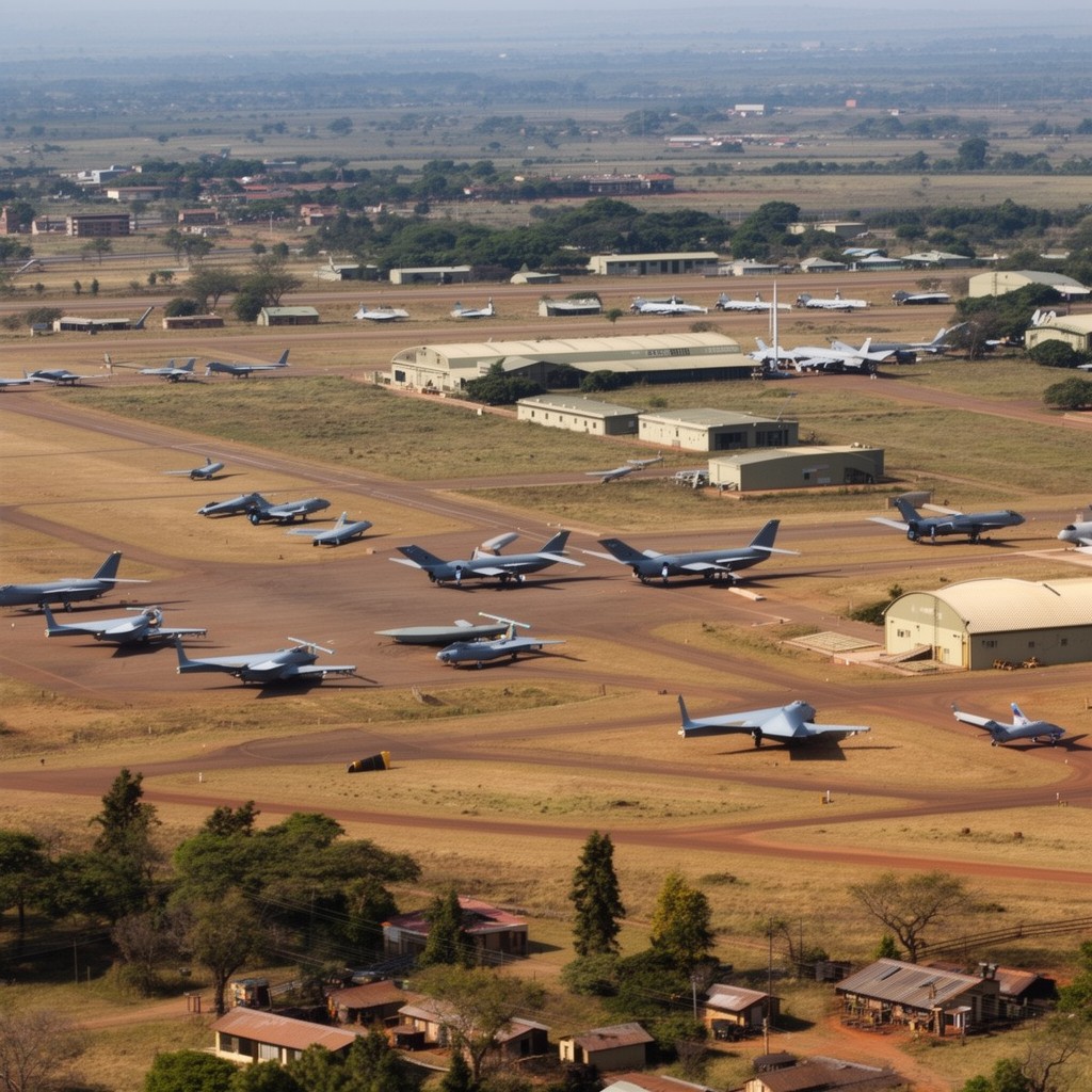 AI-generated illustration of Thornhill Air Base