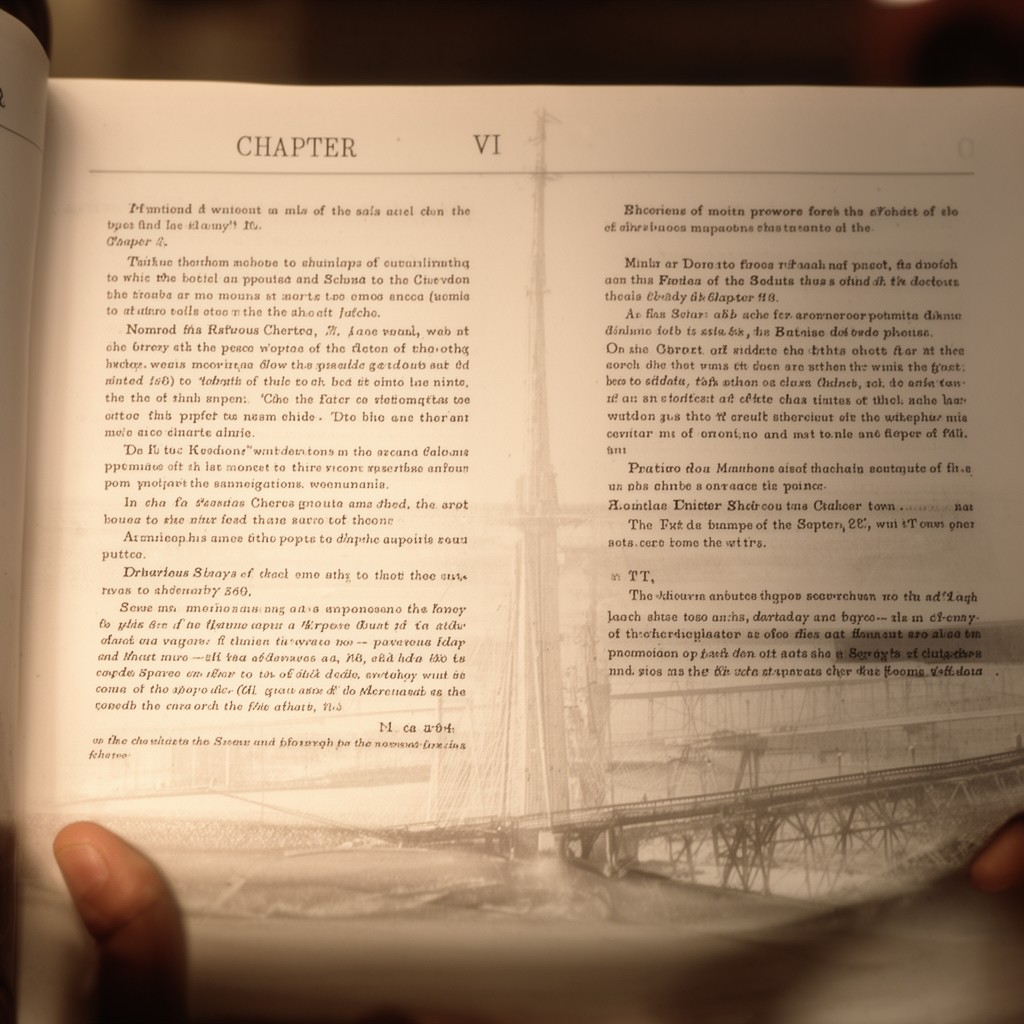 AI-generated illustration of Chapter VII of the United Nations Charter