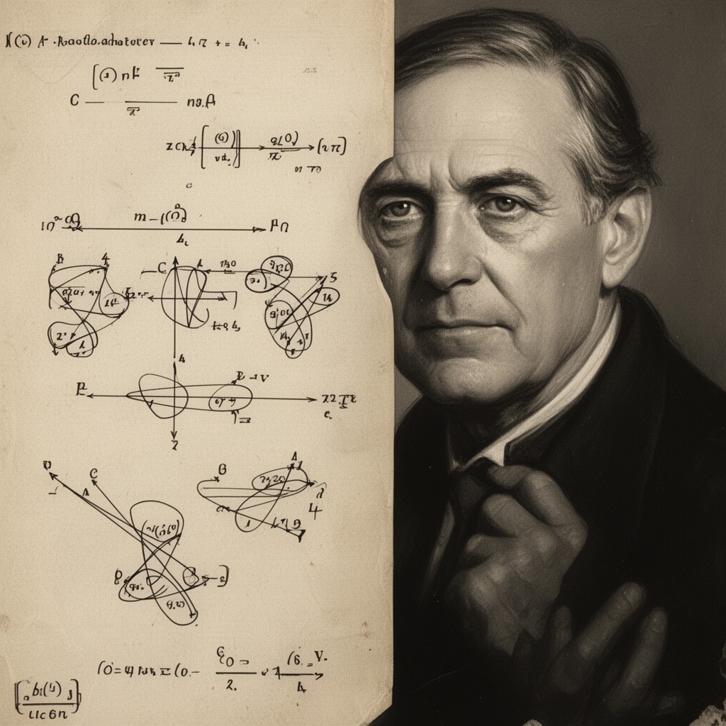 AI-generated illustration of Gödel, Escher, Bach