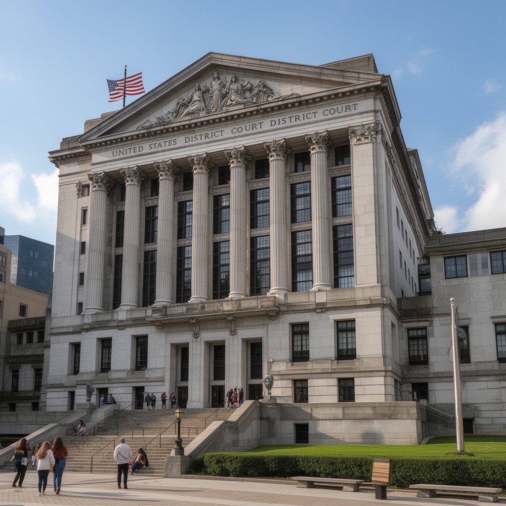 AI-generated illustration of United States District Court for the Middle District of Pennsylvania