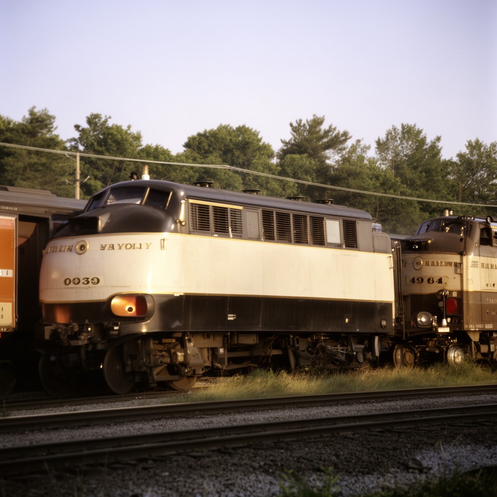 AI-generated illustration of Southern Railway (U.S.)