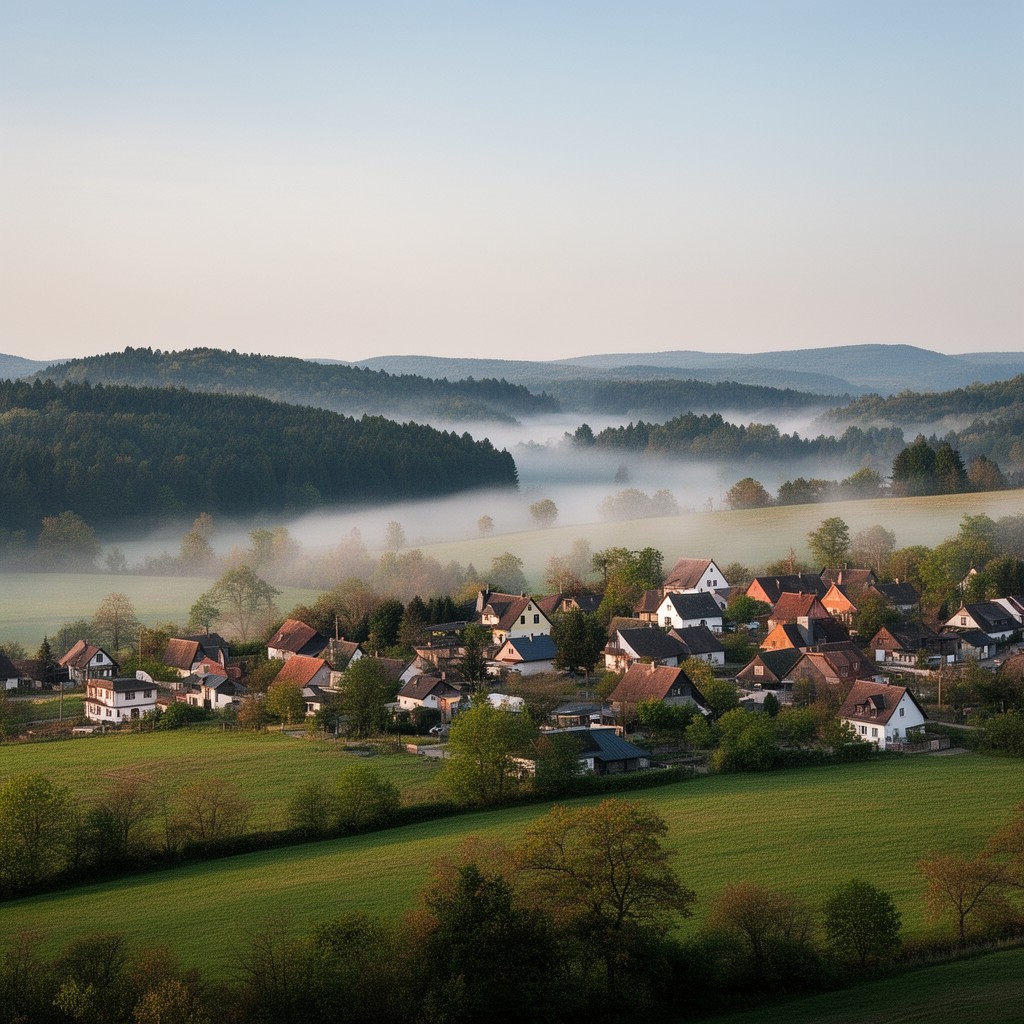 AI-generated illustration of Mistelfeld
