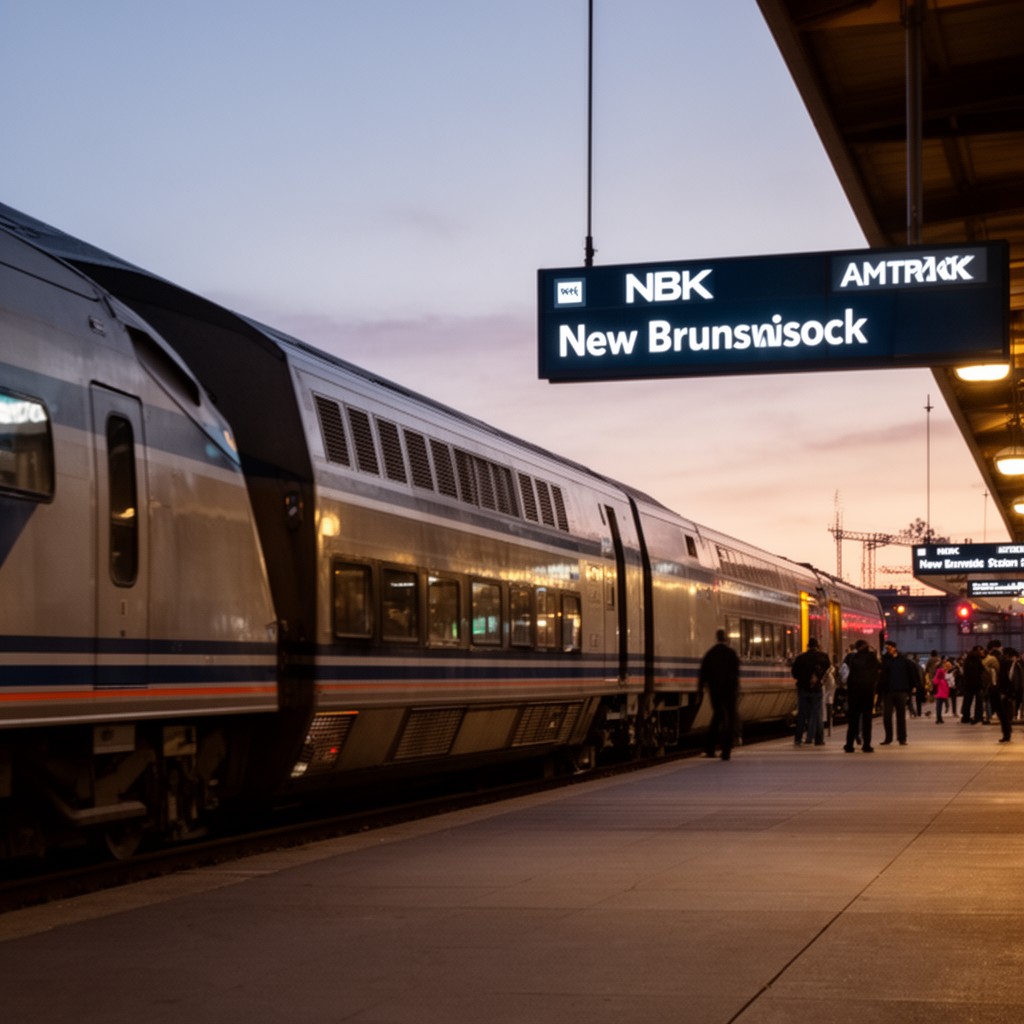 AI-generated illustration of NBK (Amtrak)
