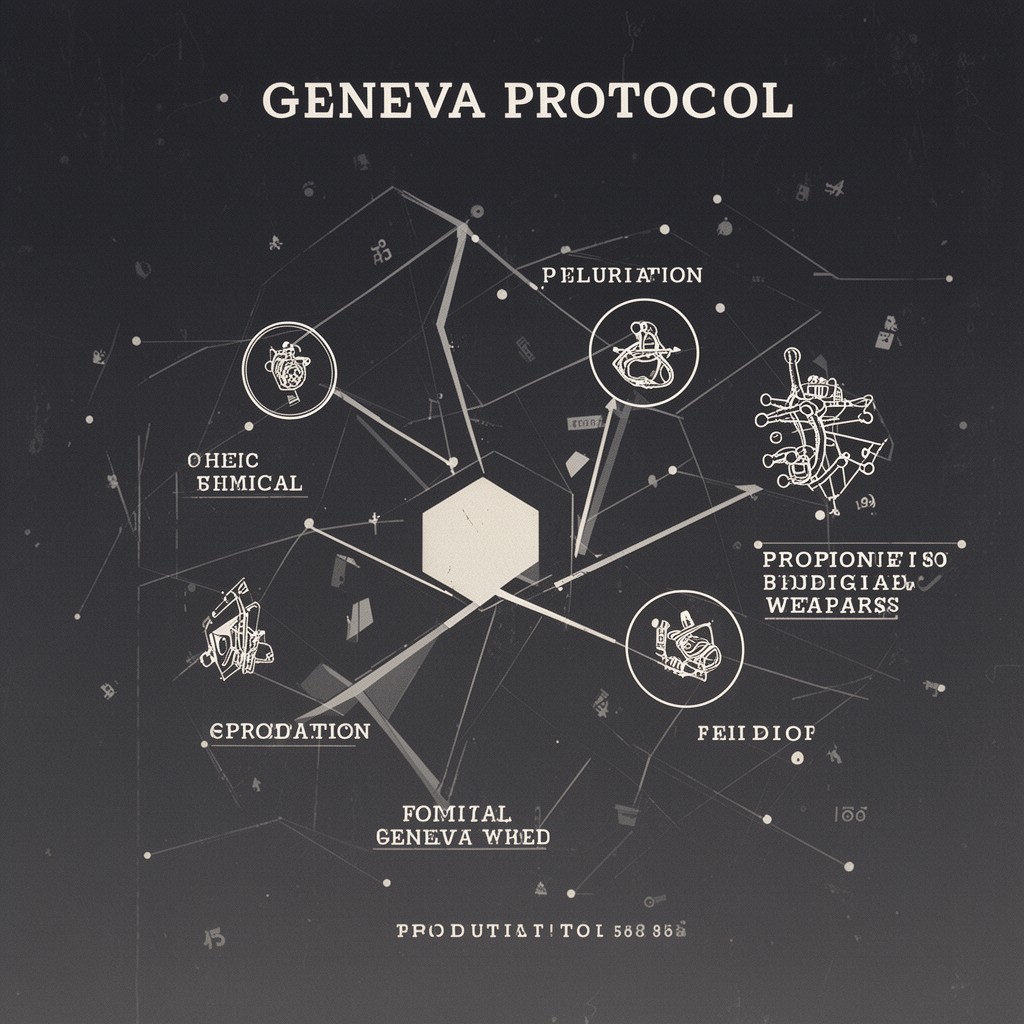 AI-generated illustration of Geneva Protocol