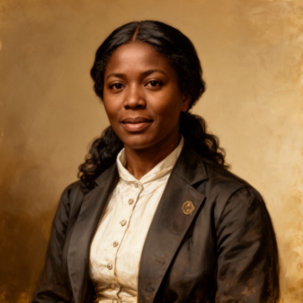 AI-generated illustration of Anna Murray Douglass