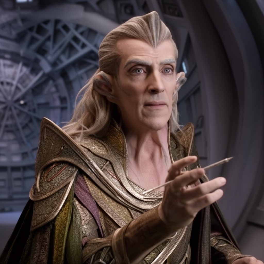 AI-generated illustration of Rassilon