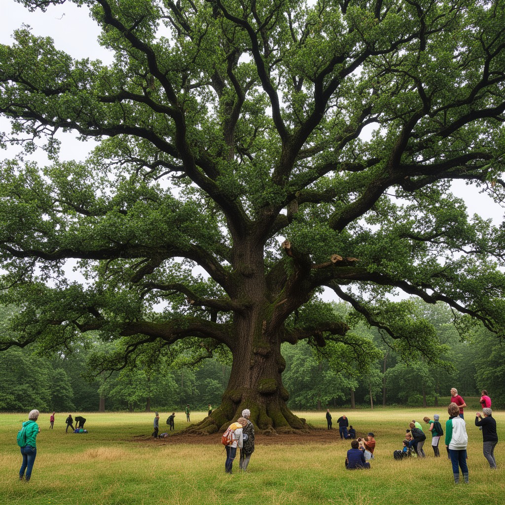 AI-generated illustration of Major Oak